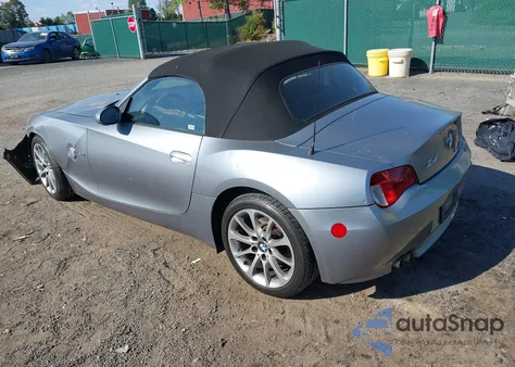 2006 BMW Z4 3.0I z USA, uszkodzony, nr VIN 4USBU33506LW67545